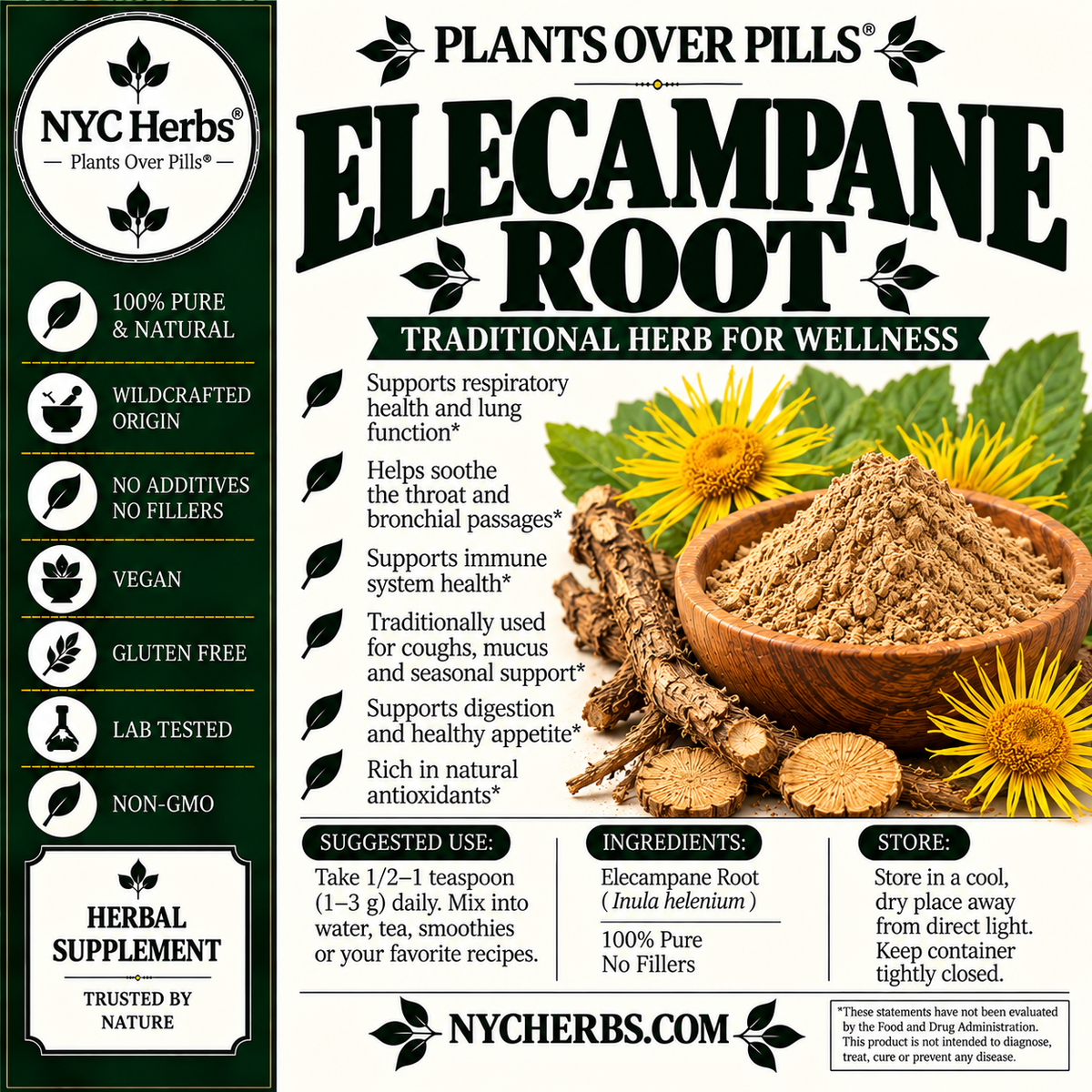 Elecampane Root
