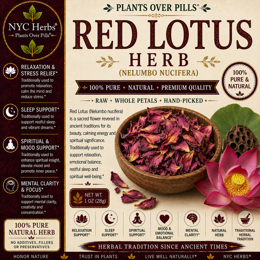 Red Lotus | Relaxation, Meditation & Heart-Opening Support