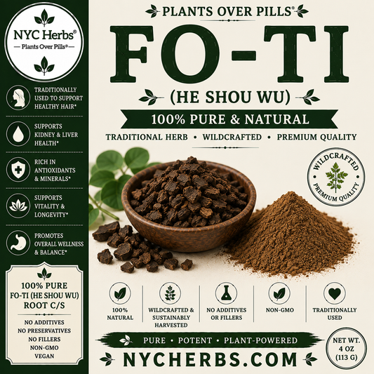 Fo-Ti | Vitality, Longevity & Hair Support