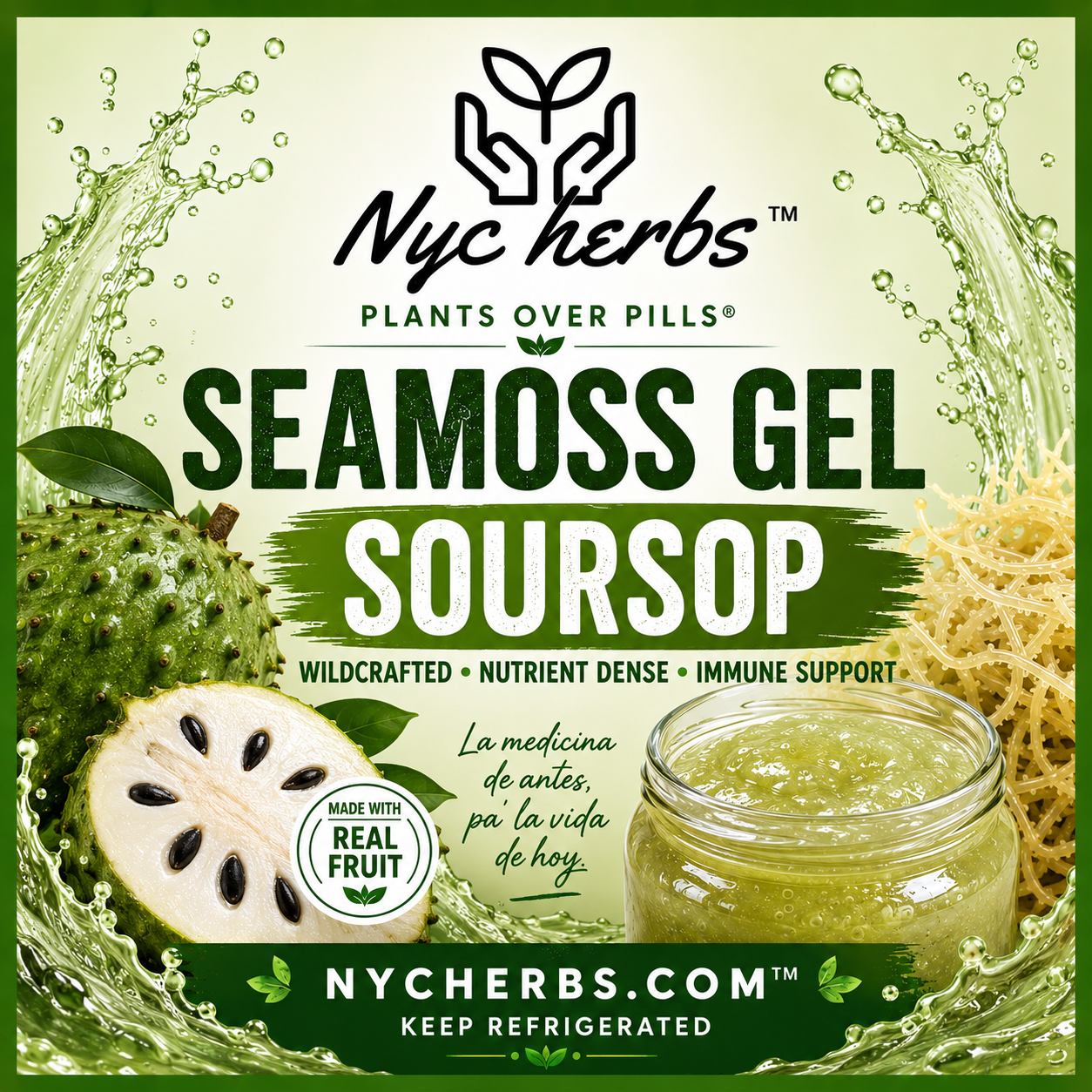 Seamoss Gel Soursop