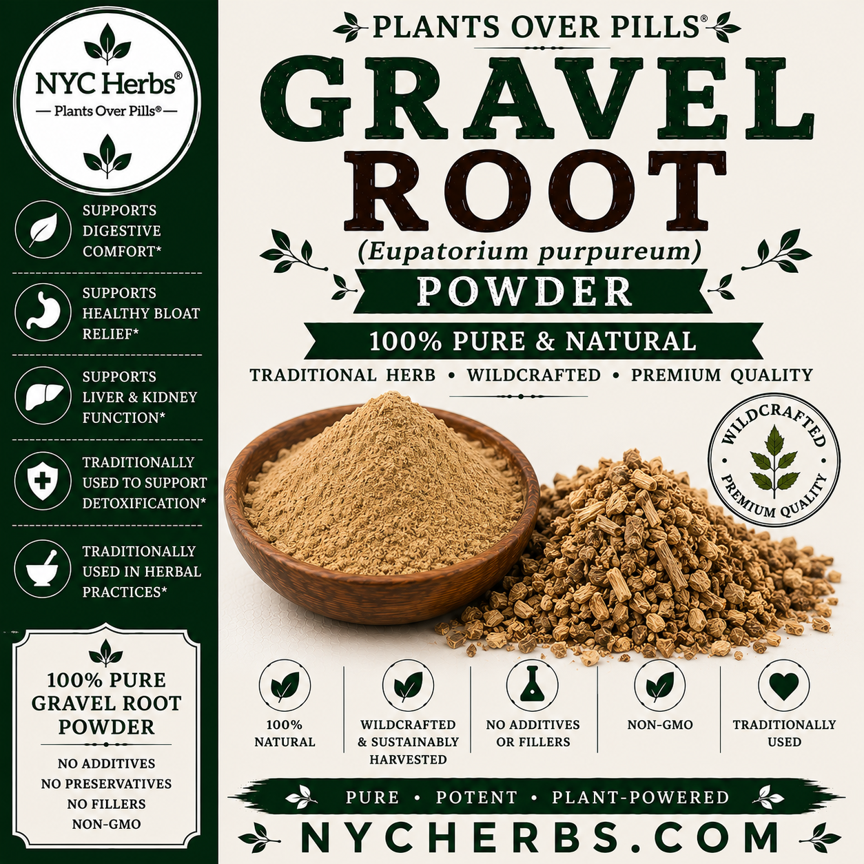 Gravel Root Powder | Kidney Stone, Kidney & Urinary Tract Support (Copy)