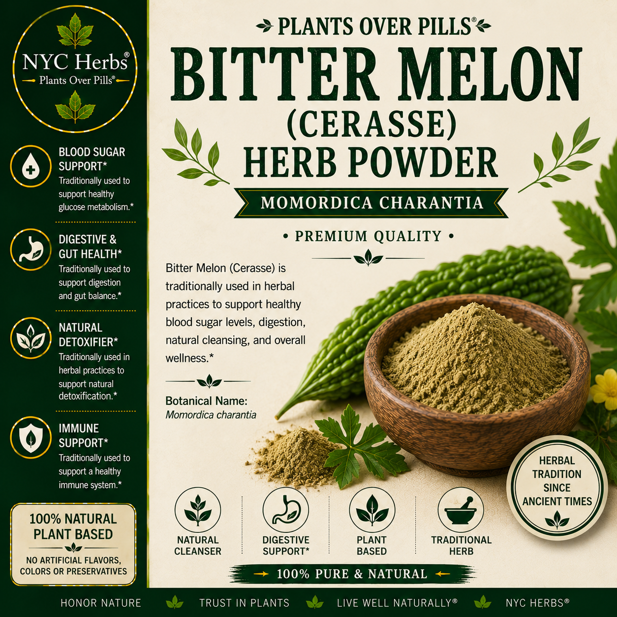 Bitter Melon (Cerasse) Powder