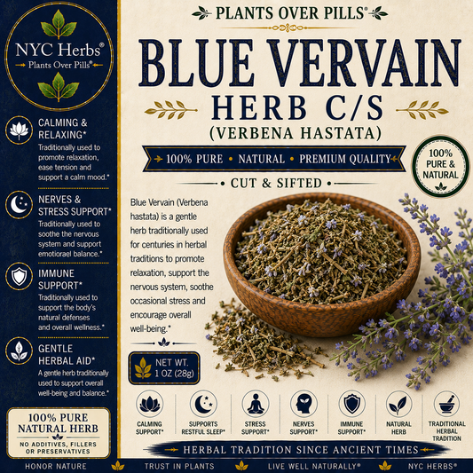 Blue Vervain | Nervous System Calm & Emotional Release