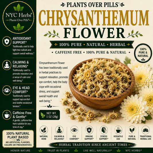 Chrysanthemum Flower | Cooling Cleanse & Eye Support