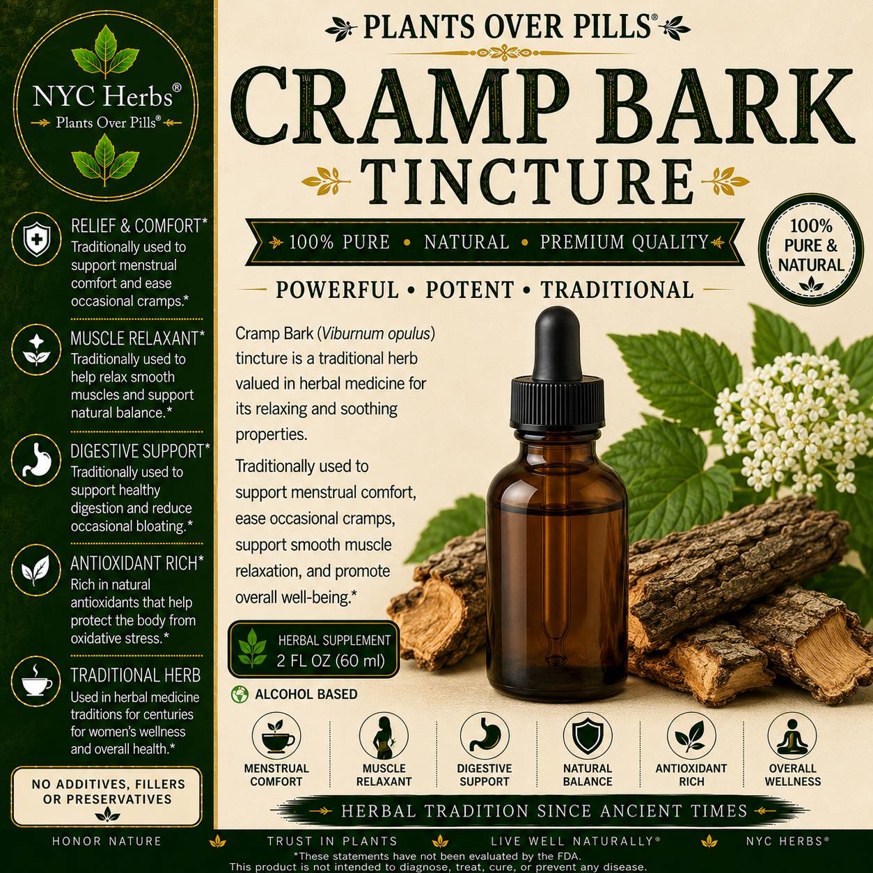 Cramp Bark Tincture