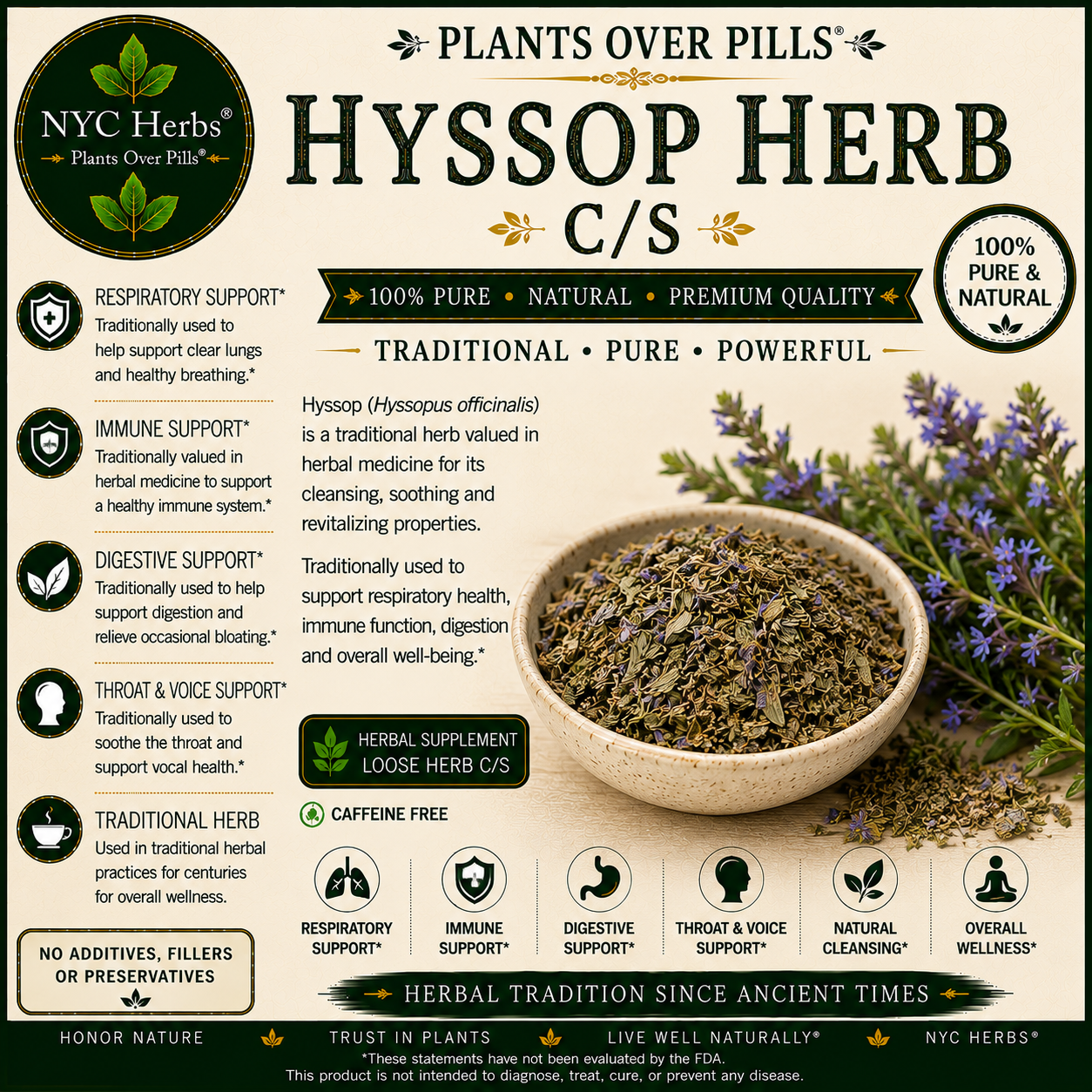 Hyssop Herb c/s