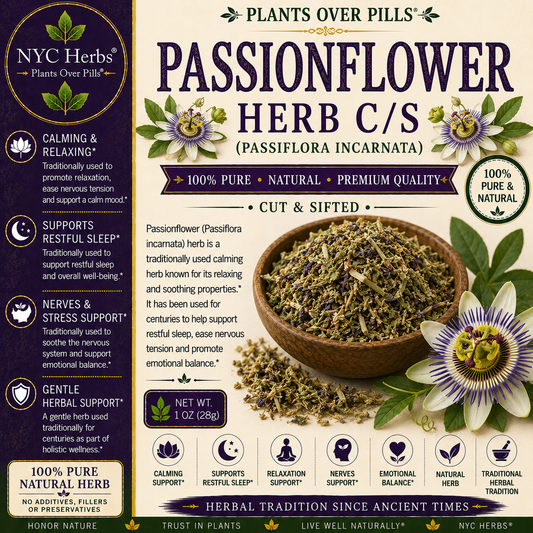 Passionflower c/s | Nervous System Calm & Restful Sleep