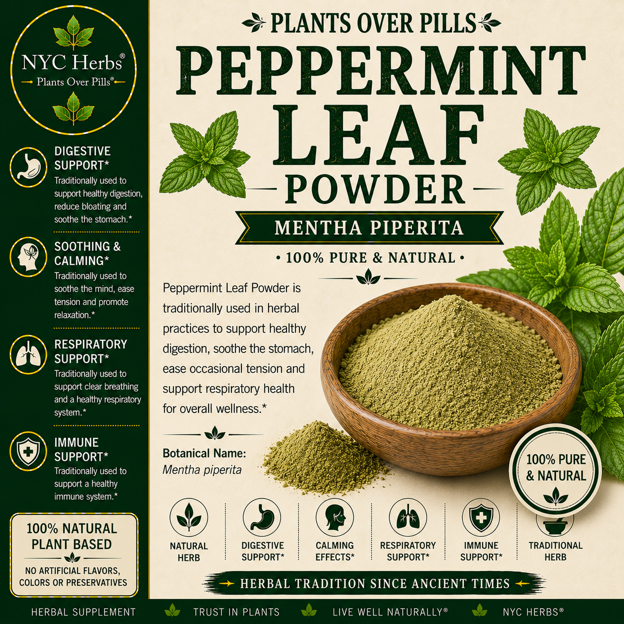 Peppermint Leaf Powder