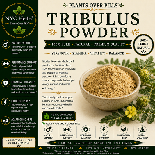 Tribulus Powder | Energy, Strength & Male Vitality