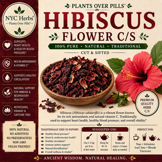 Hibiscus Flowers | Heart Health & Cooling Vitality