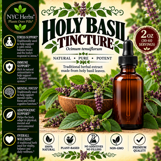 Holy Basil Tincture (30-60 servings)