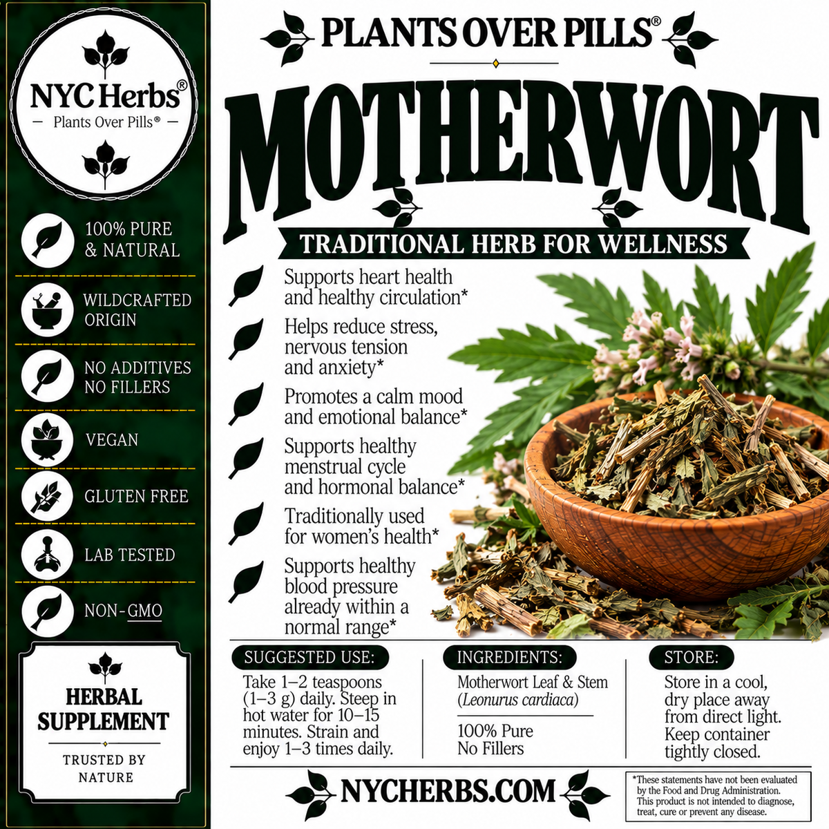 Motherwort c/s (Leonurus cardiaca)