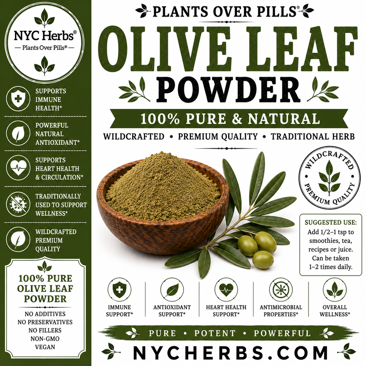 Olive Leaf Powder