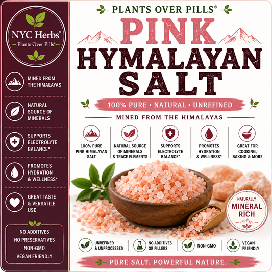 Pink Himalayan Salt | Mineral-Rich Purifier & Restorative Balance