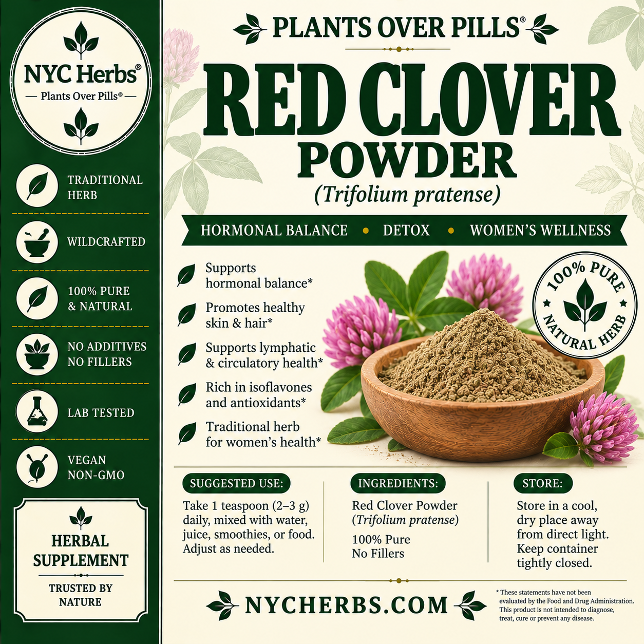 Red Clover Powder