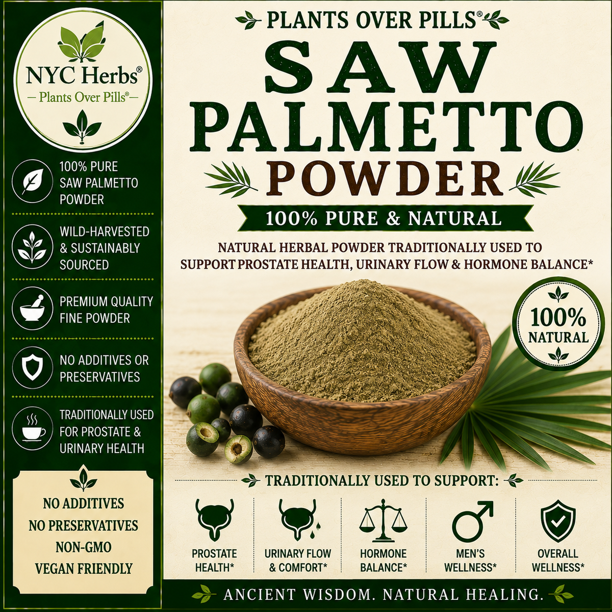 Saw Palmetto Berry Powder