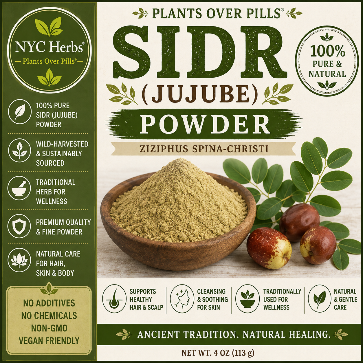 Sidr Powder | Cleansing & Healing Herb