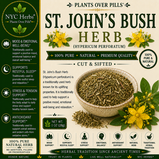 St. John's Bush | Blood-Building, Circulation & Energy Support