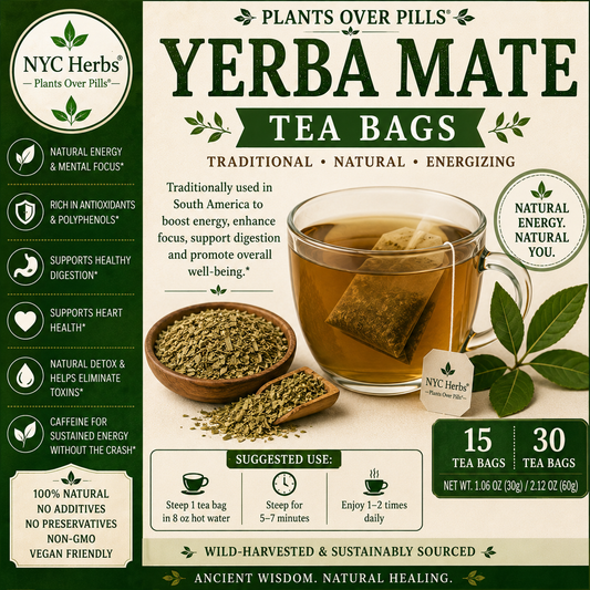 Yerba Mate Tea Bags