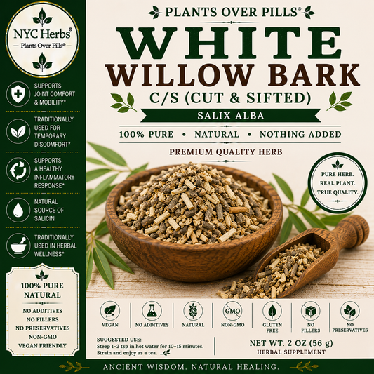 White Willow Bark | Natural Pain Relief & Anti-Inflammatory Support