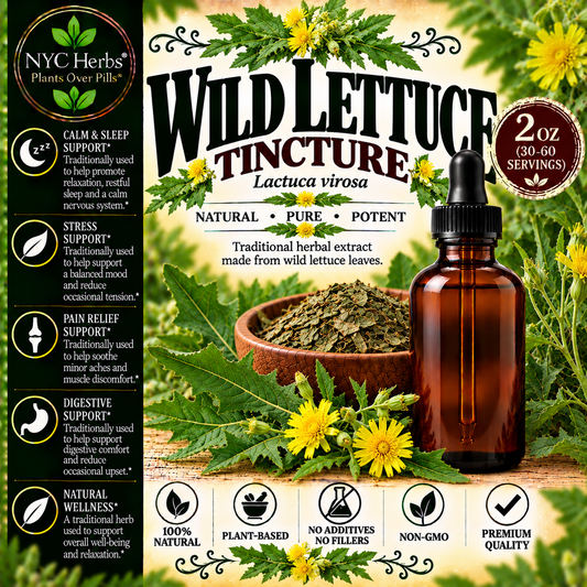 Wild Lettuce Tincture (30-60 servings)