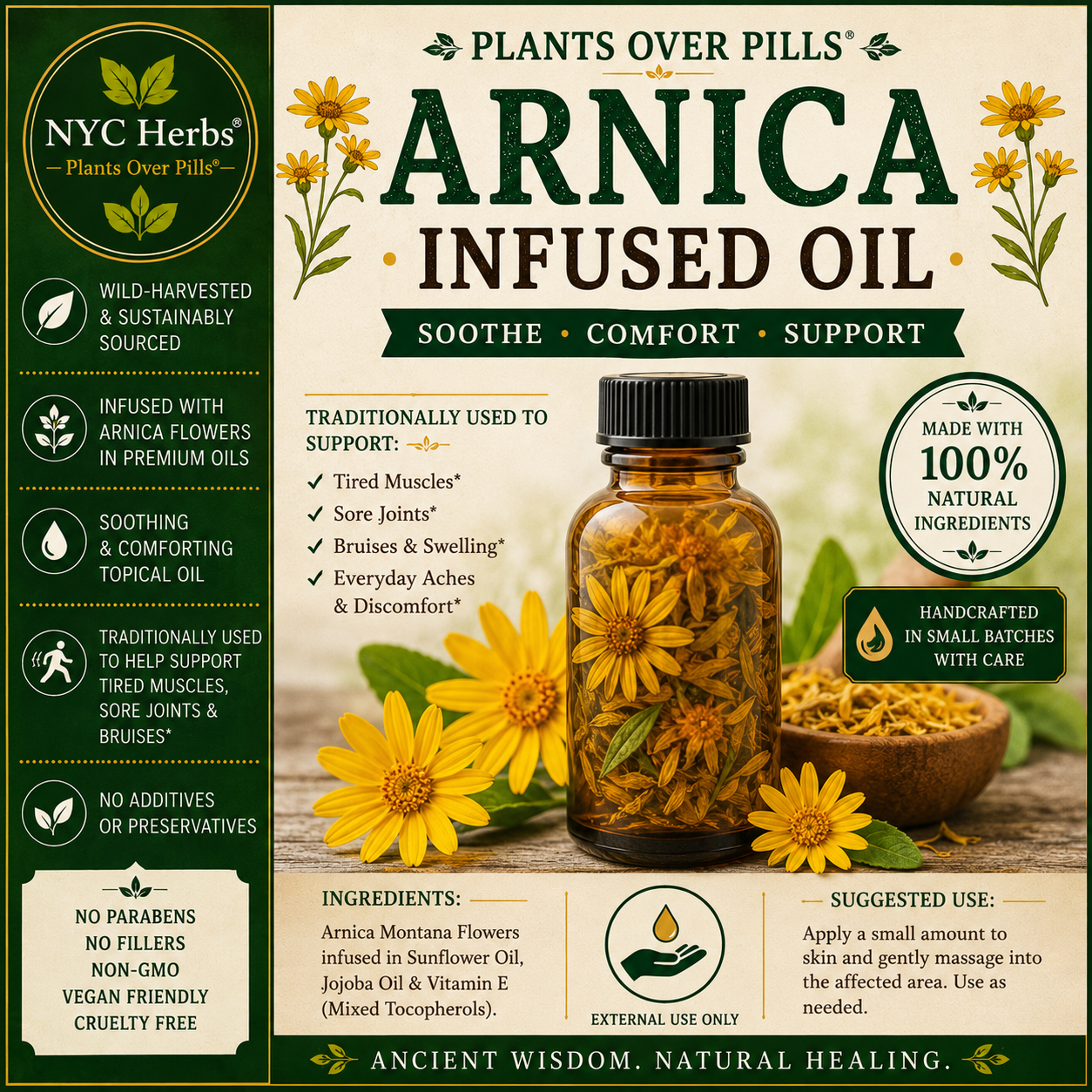 Arnica Infused Oil