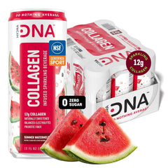 HydraDNA Collagen Infused Sparkling Drink, 12oz
