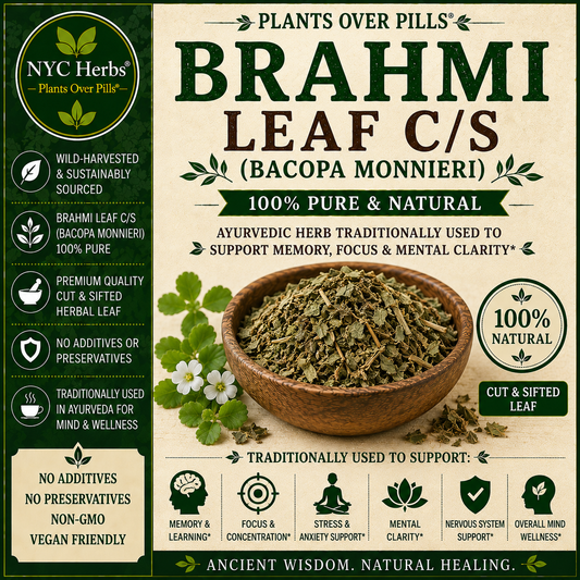 Brahmi leaf c/s (Bacopa Monnieri) | Memory & Cognitive Clarity