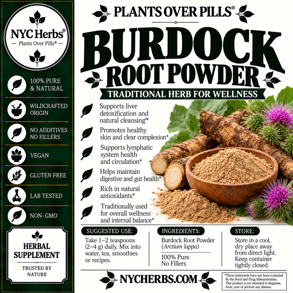 Burdock Root Powder