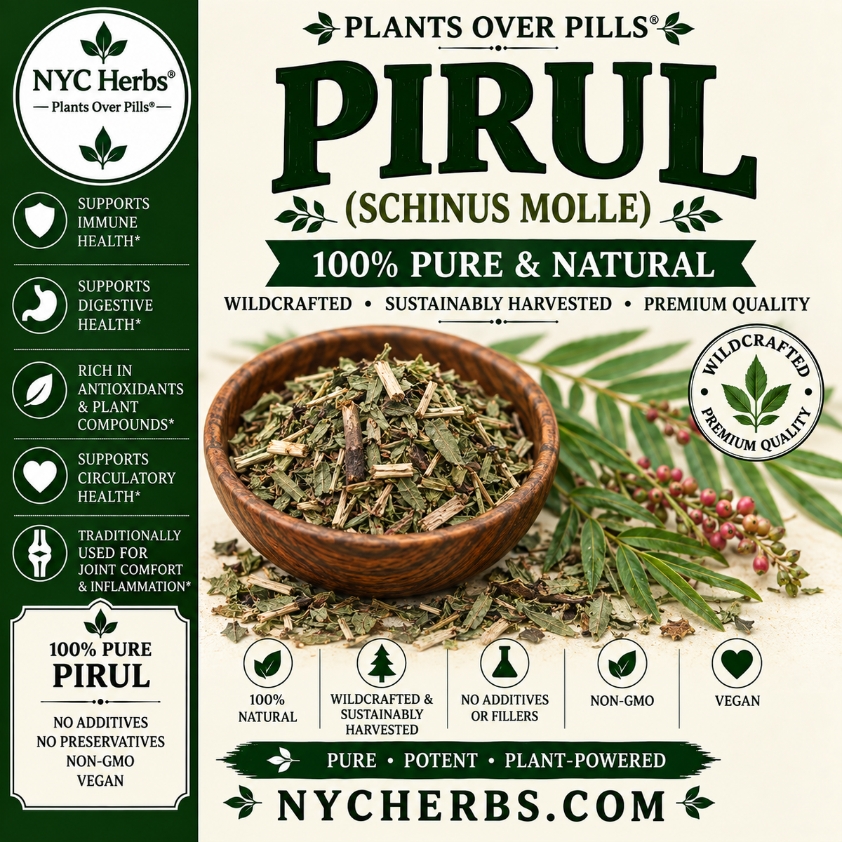 Pirul | Respiratory Relief, Cleansing & Protection