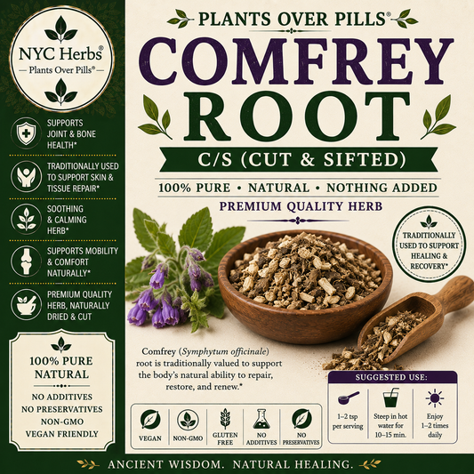 Comfrey Root c/s | Bone & Tissue Support