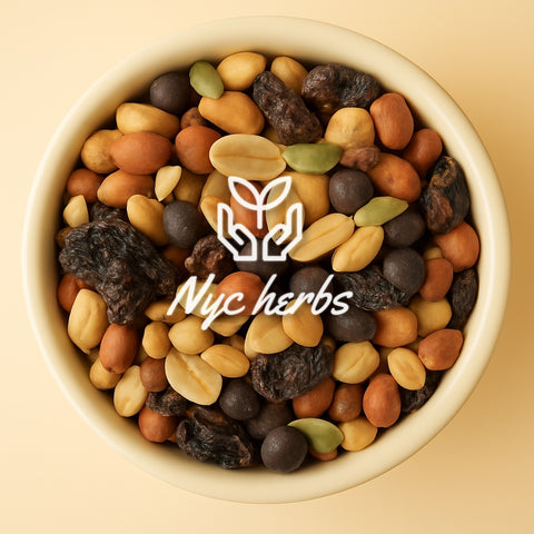 🥜 Hi Energy Trail Mix | Natural Fuel & On-The-Go Vitality | NYCherbs®