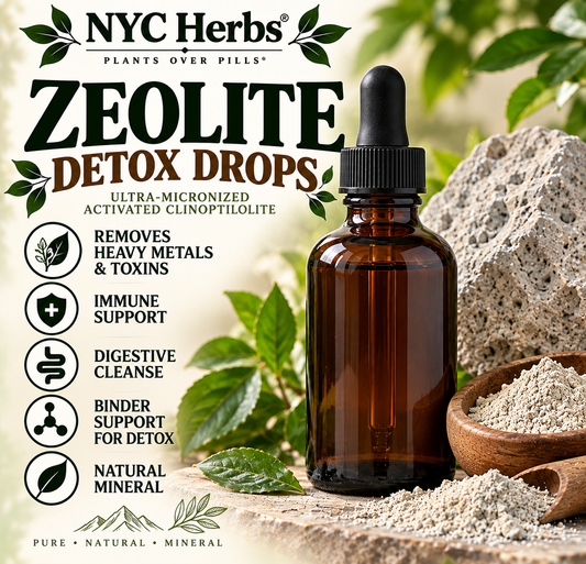 Zeolite Detox Drops 2 oz (60 servings)