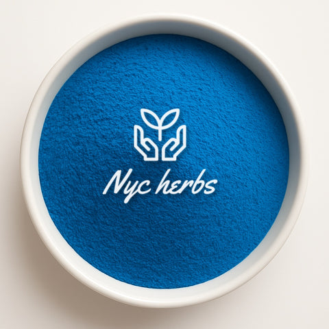 🌿 Blue Spirulina | Antioxidant Power & Brain Support | NYCherbs®