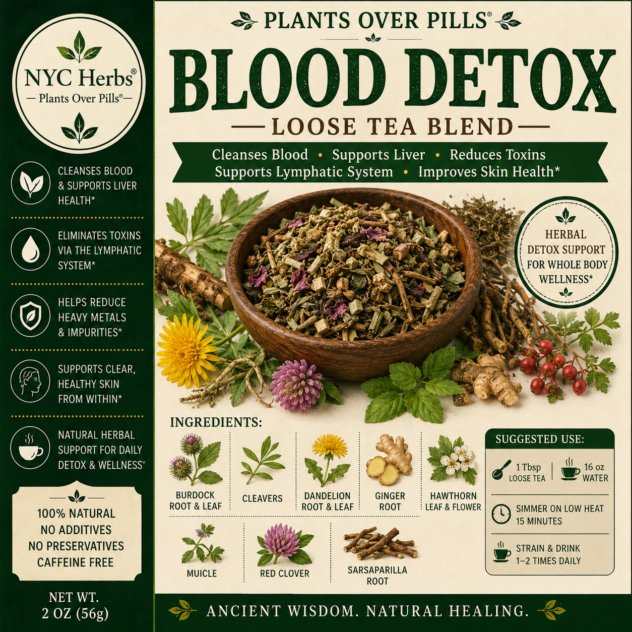 Blood Detox Herbal Blend