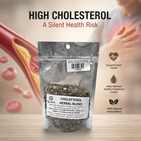 Cholesterol Herbal Blend | Heart Health & Lipid Balance