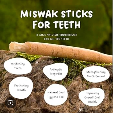 Miswak Chew Stick | Natural Toothbrush Stick