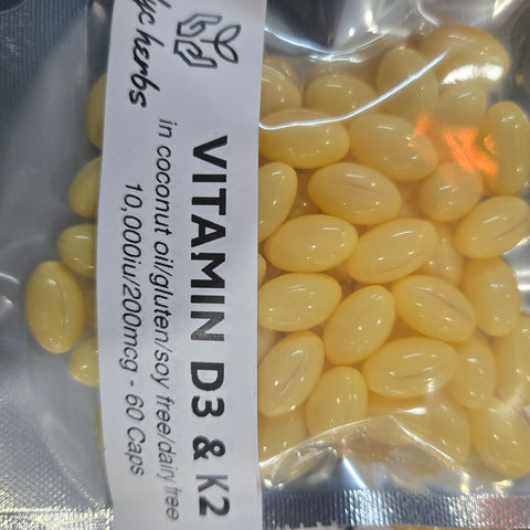 Vitamin D3 + K2 | Bone, Teeth, Immune & Cardiovascular Support