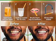 Miswak Chew Stick | Natural Toothbrush Stick