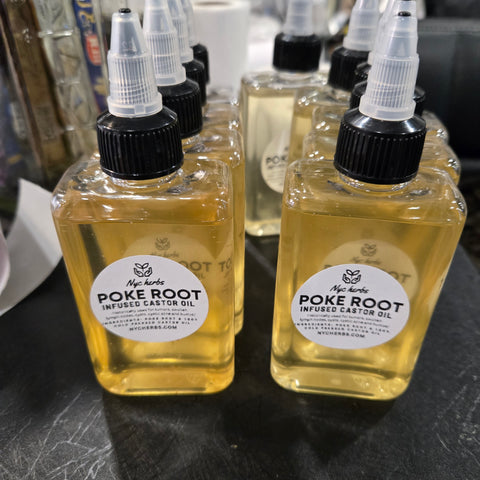 Poke root Infused Castor oil