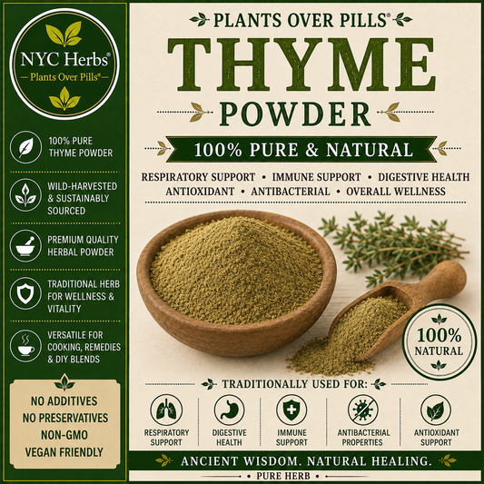 Thyme Powder | Respiratory Relief & Antiseptic Strength